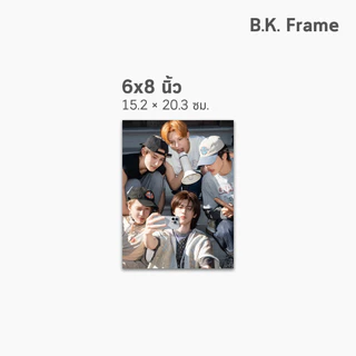 BKFrame จัดส่งทันที อัดรูป 5x7 6x8 8x10 a4 8x12 นิ้ว คุณภาพสูง กระดาษด้าน เครื่องอัดรูป กระดาษคุณภาพสูง