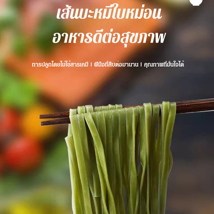 บะหมี่มะระใบหม่อน 200gบะหมี่ใบหม่อนเพื่อสุขภาพ รูปที่ 6