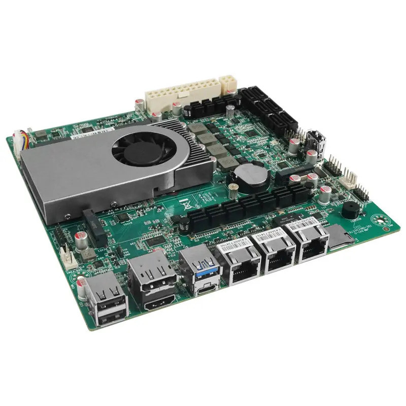 N150 NAS โฮสต์ SATA เมนบอร์ด 12th generation หก 6-bay 10G 10G การ์ดเครือข่าย soft routing N100