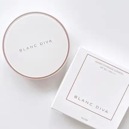 (clearance) BLANC DIVA Gleam Coverage Cushion SPF50+ / PA+++ คุชชั่นเน้นงานผิว ปกปิด และกันแดด