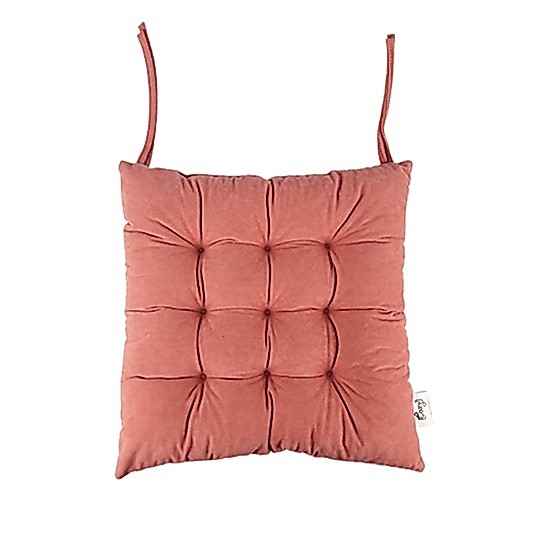 GlobalHouse COZY เบาะรองนั่งสี่เหลี่ยม ขนาด 40×40×5ซม. รุ่น CX14 สีชมพู สินค้าของแท้คุณภาพดี