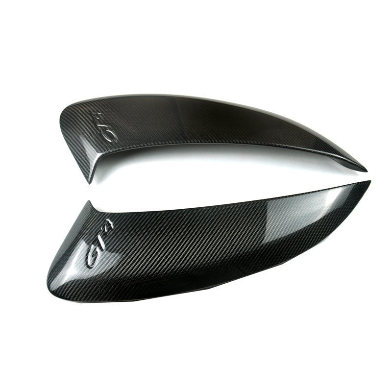 Premium-Carbon Fiber Air Intake Duct พร้อมโลโก้สําหรับ Porsche 981 Cayman Boxster GT4 อัพเกรดทดแทน