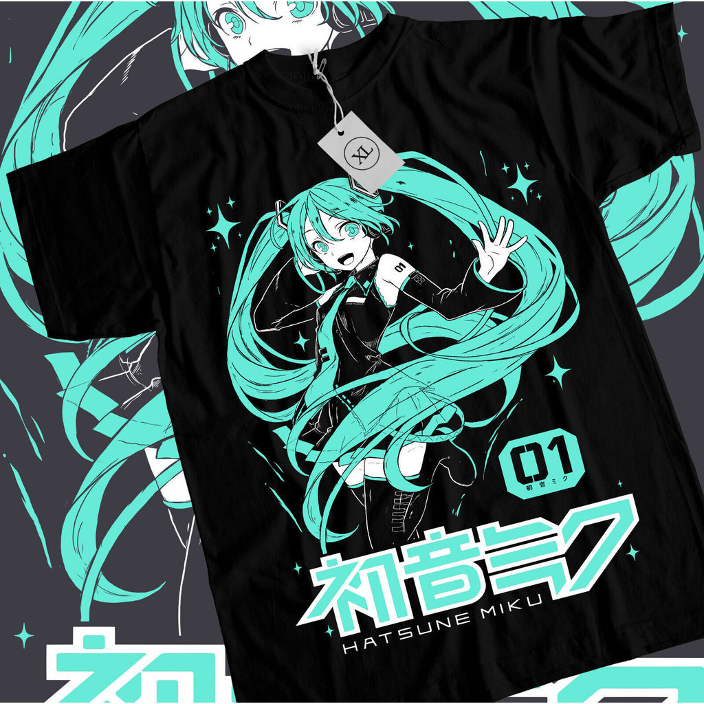 Hatsune Miku Kawaii Anime Shirt – Project Diva Vocaloid Graphic Tee