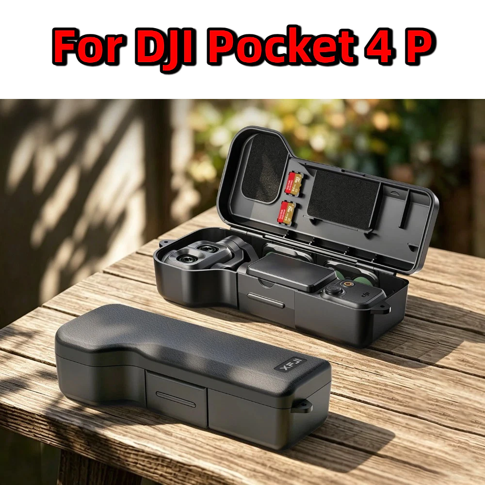 สําหรับเคสป้องกัน DJI Pocket4Pro, ตัว Pocket4P, ฝาครอบป้องกันป้องกันการตกแบบรวมทุกอย่าง, อุปกรณ์เสริมกล่องกรอง