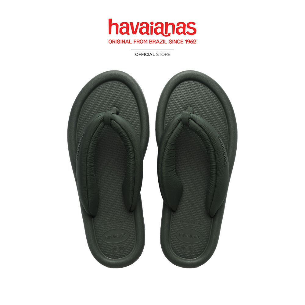HAVAIANAS รองเท้าแตะ Maxi Puffed VERDE OLIVE GREEN 415033048962F_U6GNXX
