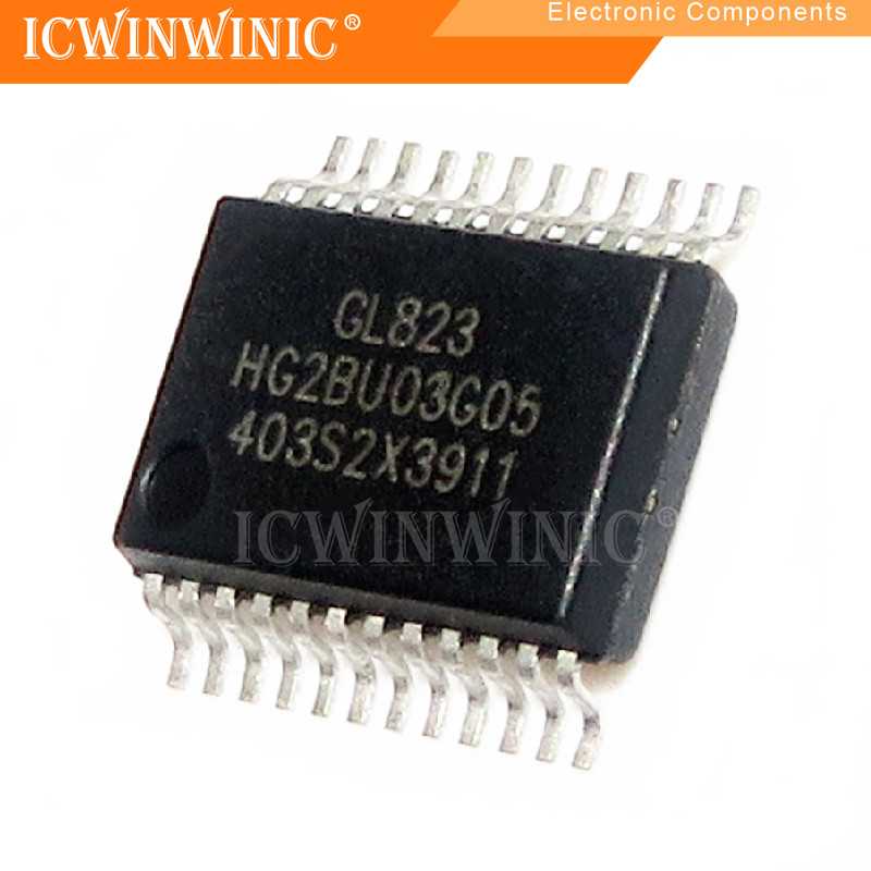 5 ชิ้น GL823 823 SSOP-24 วงจรรวม IC