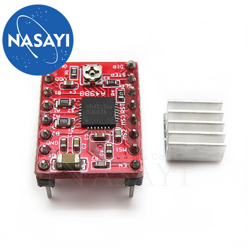 5 ชิ้น 3D เครื่องพิมพ์ A4988 Stepper Motor Driver Reprap 2oz A4988 Driver Board วงจรรวม IC