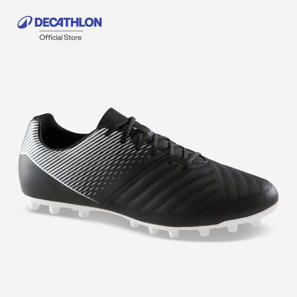 Decathlon Adult Football Boots Agility 100 Ag/Fg รองเท้าฟุตบอลผู้ใหญ่ เล่นบนพื้นสนามแห้ง รุ่น Agility 100 Fg - Black