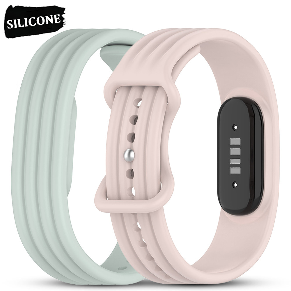 สายนาฬิกาซิลิโคนกีฬาสําหรับ Google Fitbit Air Unisex Soft Loop Band สร้อยข้อมือยางสําหรับ Google นาฬิกากลางแจ้งสายคล้อง