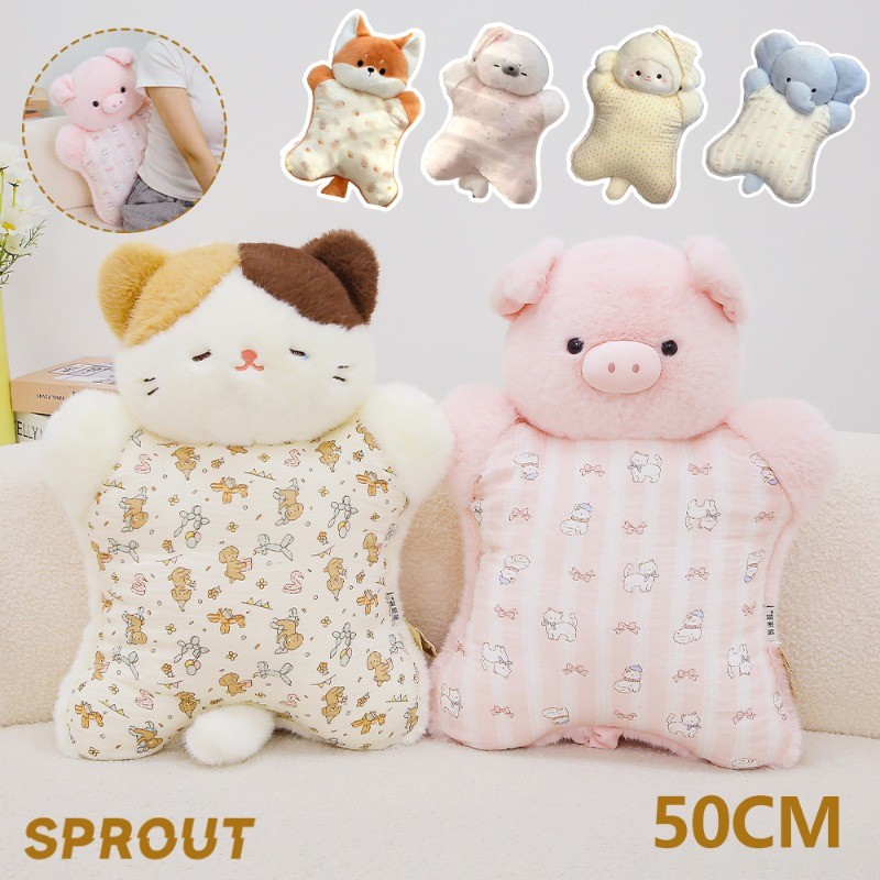 ตุ๊กตาแมว ตุ๊กตาแกะน้อย หมอนอิงรูปสัตว์น่ารัก หมอนนุ่ม นุ่มนิ่มและน่ารัก ของเล่นตุ๊กตา ของขวัญวันเกิด หมอนโซฟา