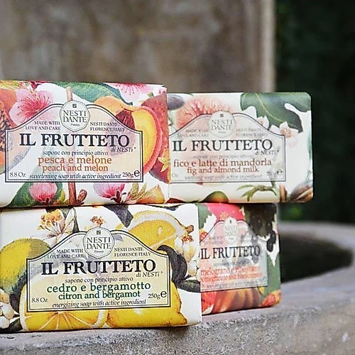 Nesti Dante IL Frutteto Peach and Melon Soap 250 g รูปที่ 7