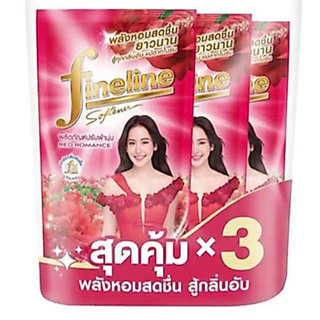 น้ำยาปรับผ้านุ่ม ไฟน์ไลน์ สูตรมาตรฐาน ขนาด470มล. (1แพคX3ถุง)