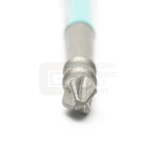 Whirlpower ดอกไขควงแฉก PH2 ยาว 50มม/70มม/90มม/100มม/150มม มี Torsion Zone รุ่น R042-22 (Made in Taiwan)