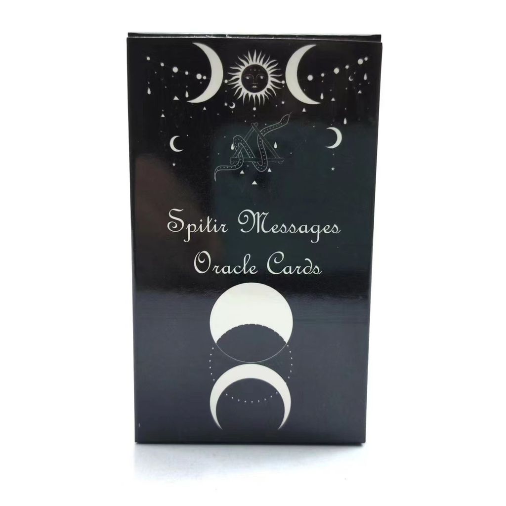 10.3 * 6 ซม.Spirit Message Oracle Card การ์ดเกมกระดานภาษาอังกฤษเกม Spirit Messages Oracle การ์ด
