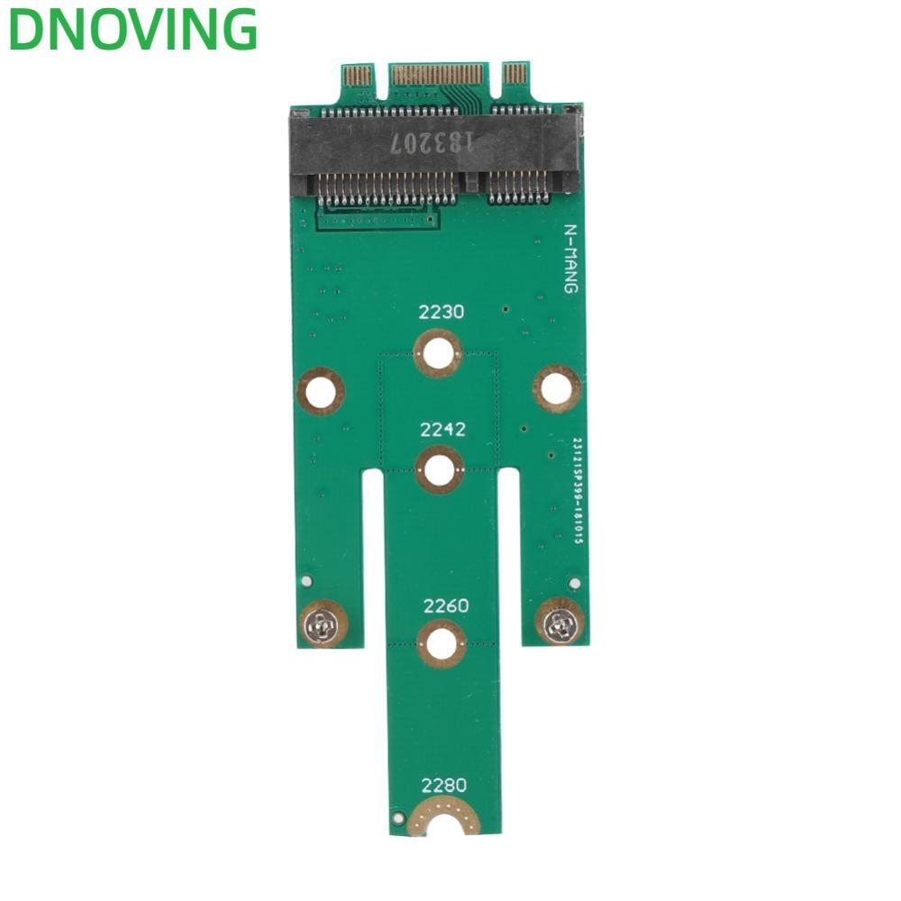 DNOVING MSATA To NGFF Adapter, อินเทอร์เฟซ MSATA ไม่จําเป็นต้องใช้การ์ดแปลง MSATA, Plug and Play M.2
