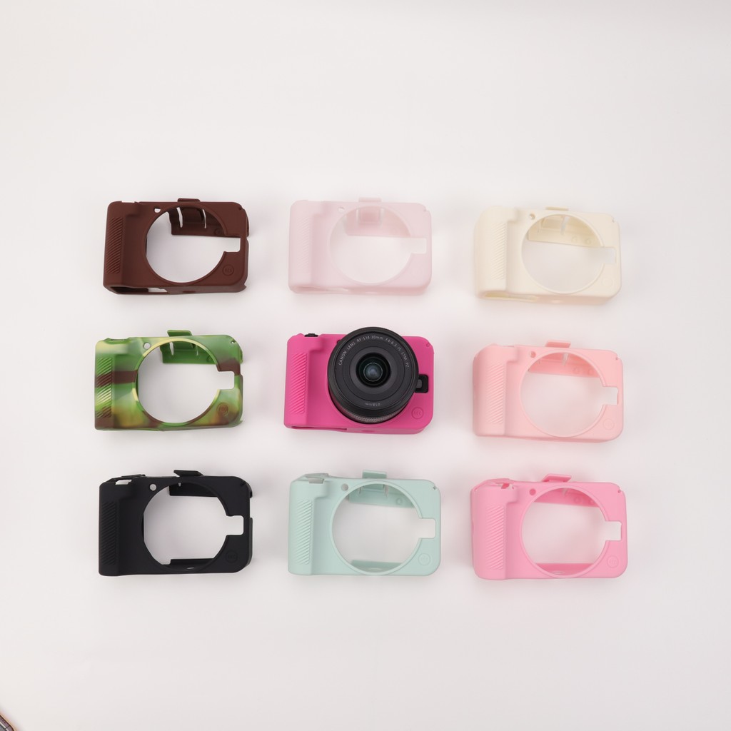 เหมาะสําหรับกระเป๋ากล้อง Canon Micro Single eos r50v r50v เคสซิลิโคน r50v เคสยางนุ่ม