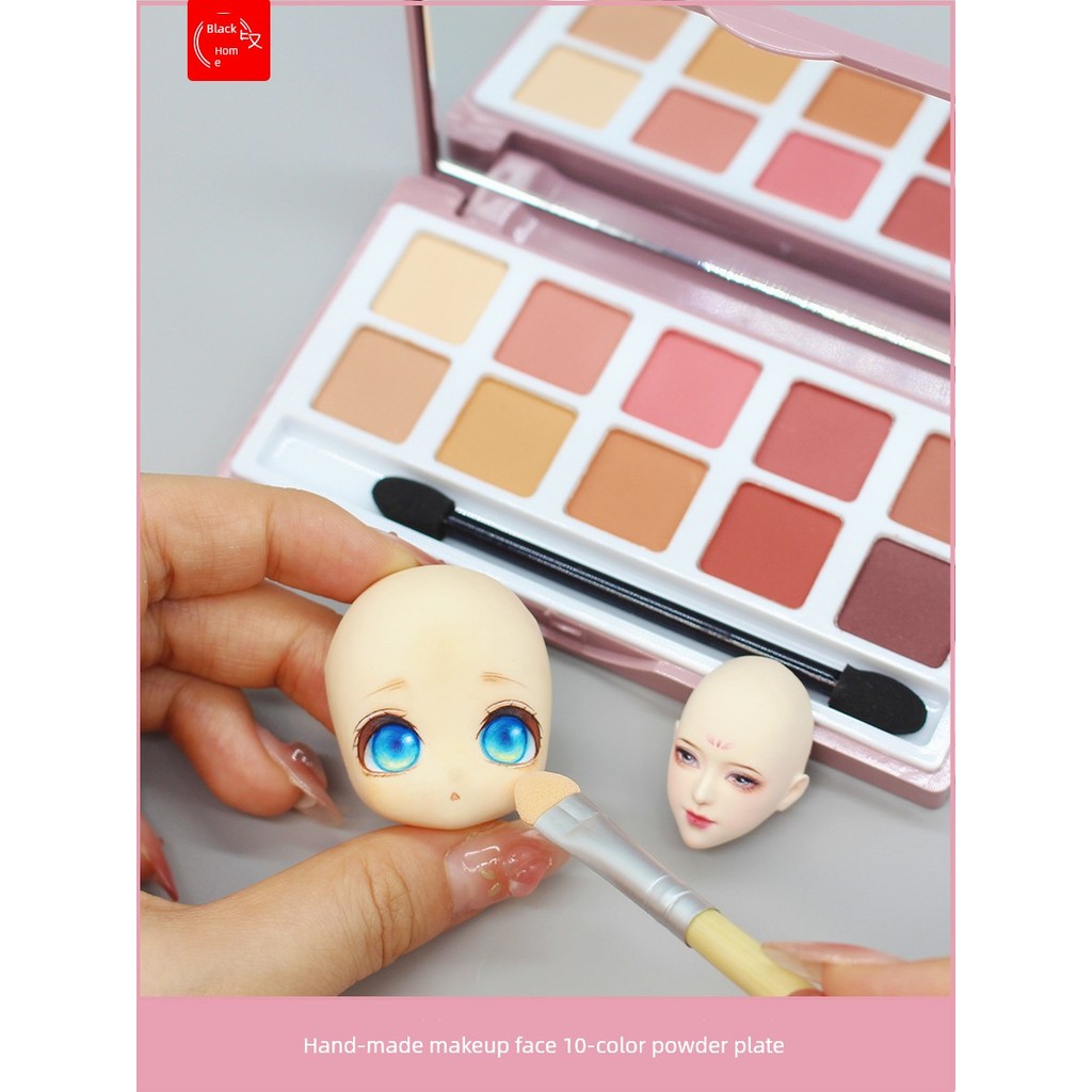 พาเลทตา 4u2 พาเลทตา odbo พาเลทตา sivanna แป้งปัดแก้มรูปมืออาชีพสีของลุงโม