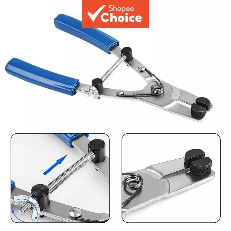 ปรับ Heavy Duty รถจักรยานยนต์เบรค Caliper ลูกสูบ Remover Puller พร้อม Lever สําหรับดิสก์เบรกสกู๊ตเตอร์ 1 ชิ้น