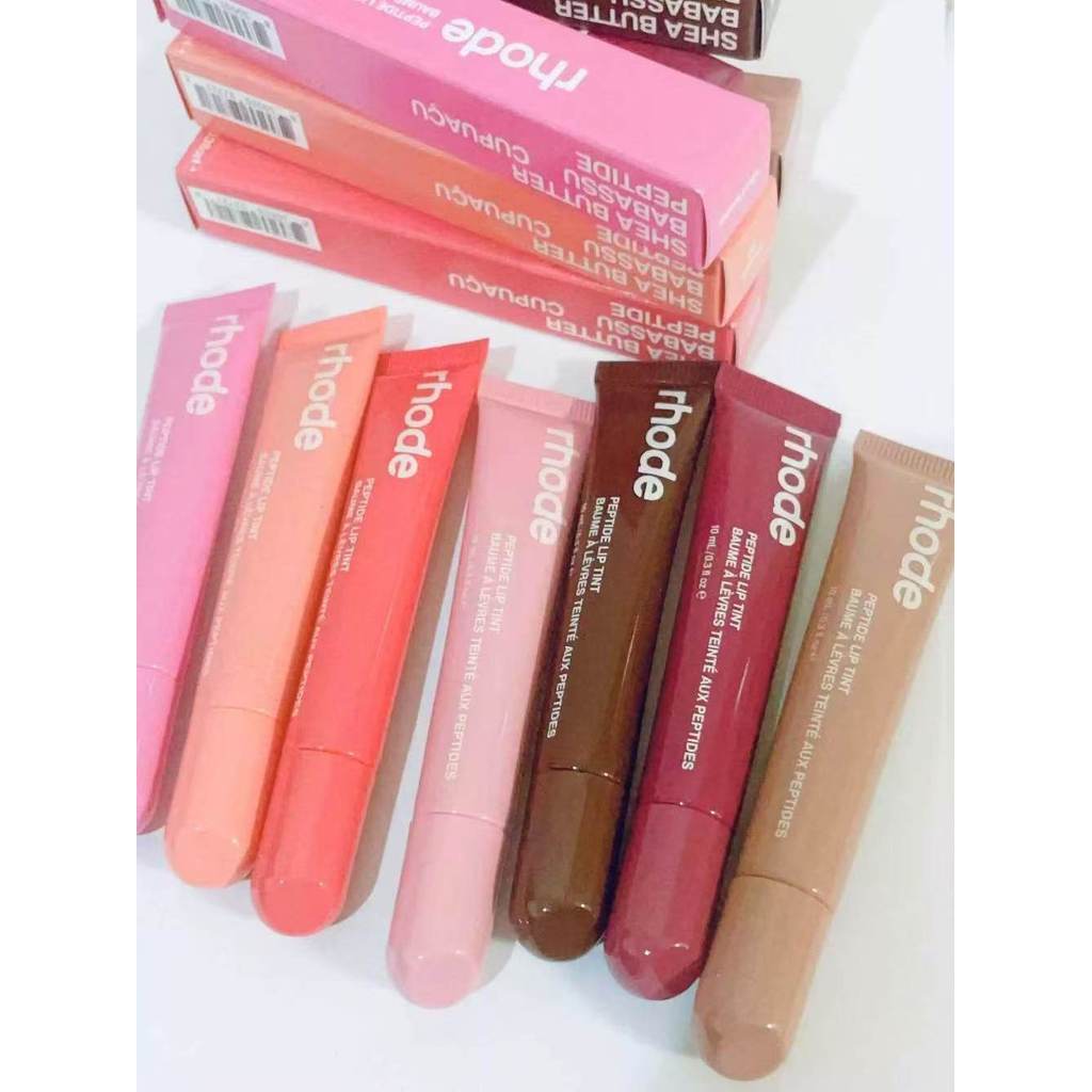 Rhode Hailey Hailey Lip Gloss Full Color Color Colored Lip Glaze Lip Balm Lip Gloss Cinnamon Roll Li