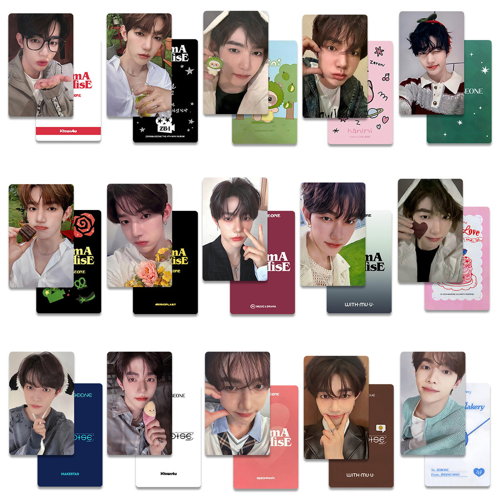 Zhang Hao Photocard P สินค้า Photocard Cinema paradise Bonus Card HANINI Photocard การ์ดอัลบั้ม ZB1