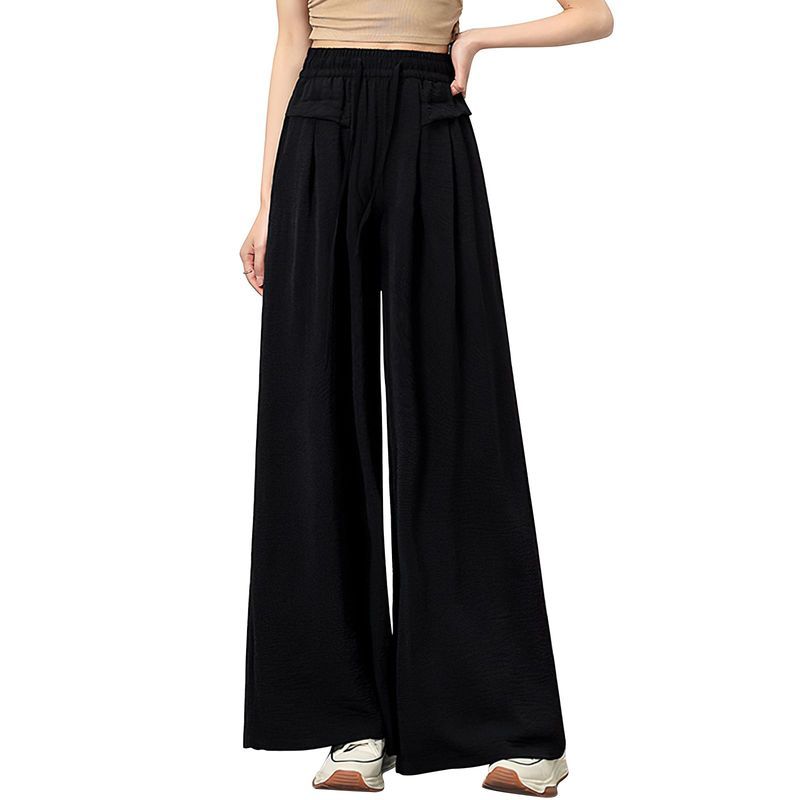 [PALAME] Wide Pants Long Pants for Women [Effortless Style, Elegant Silhouette, Body Coverage] Sprin