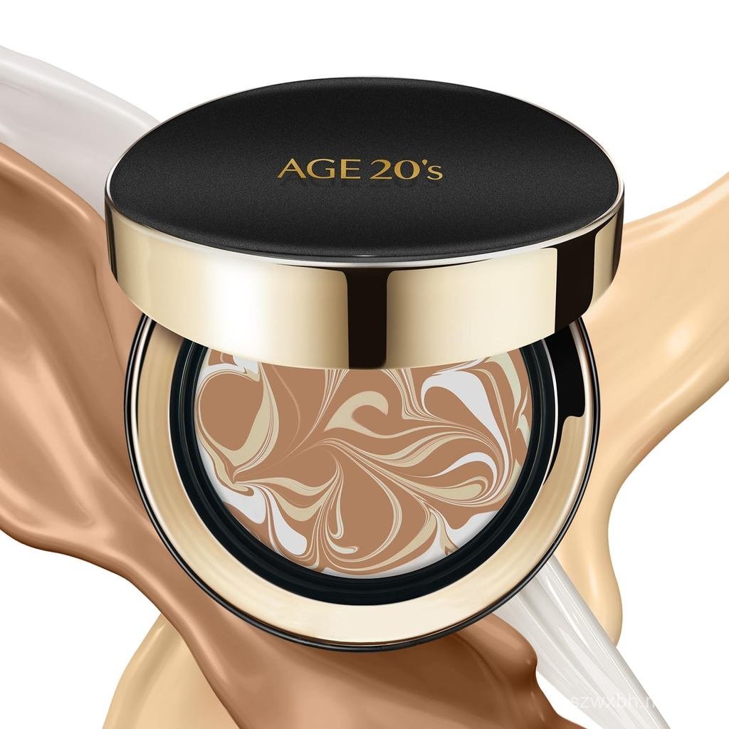 AGE20S Signature Essence Pact SPF 50+ | แพ็ค1 | 28N วอลนัท | ครีมรองพื้น ดิวอี้ ฟินิช เนเชอรัล คัฟเว