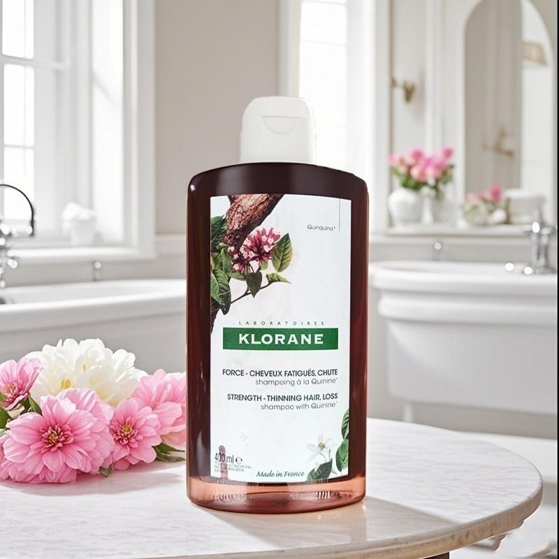 Klorane แชมพู klorane anti hair fall klorane hair tonic 去国 Glorane康金鸡纳防湿湿油发水400ml