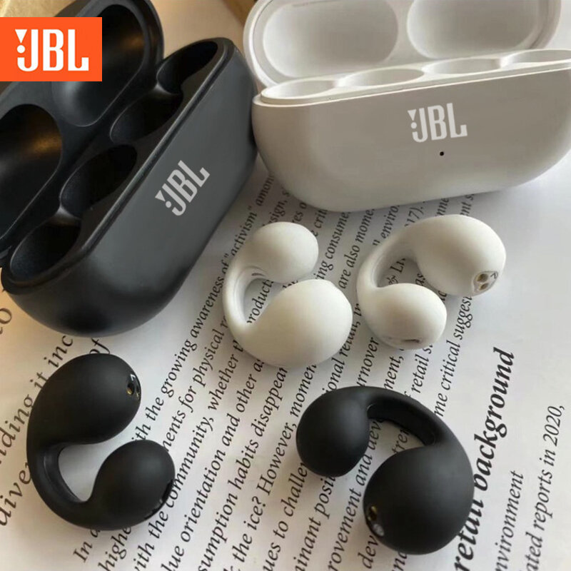 ยอดนิยมใน Instagram SFREE Shipping Bone Conduction หูฟังบลูทูธต่างหูไร้สายคลิปหูหูฟังเสียง Earcuffs 