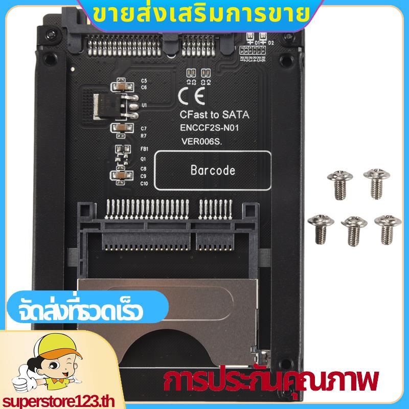 Cfast To Sata3.0 Hard Disk Adapter Card Sata 22Pin To Cfast Card Adapter 2.5 นิ้ว Hard Disk Case Ssd