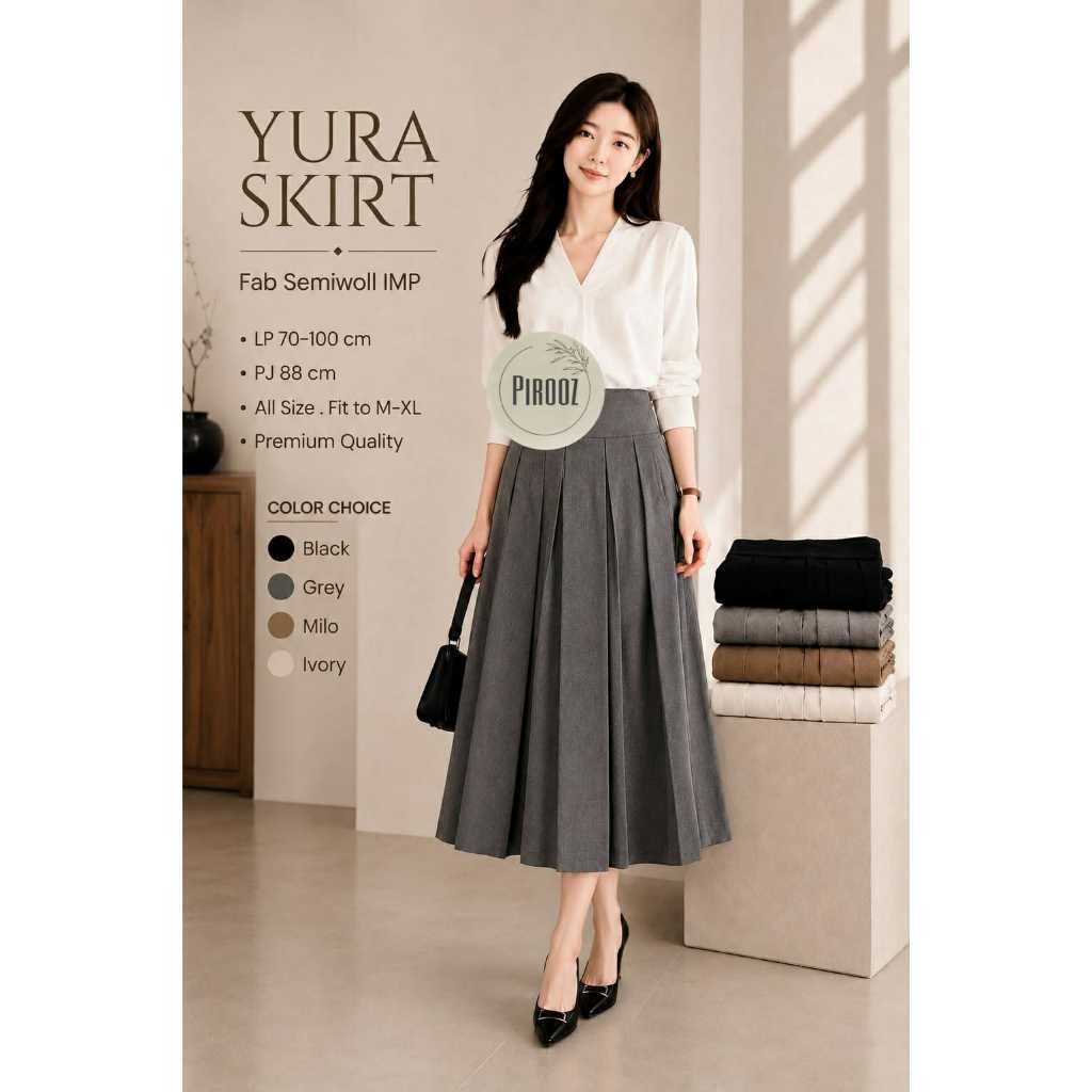 มีกลุ่มซื้อขายขอแอดมิน er elrumi YURA SKIRT PIROOZ alya store