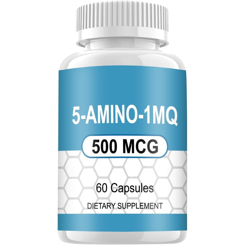 5 แคปซูลอาหารเสริมอะมิโน 1mq 500MCG 60ct (3RD Party Tested) L2WR