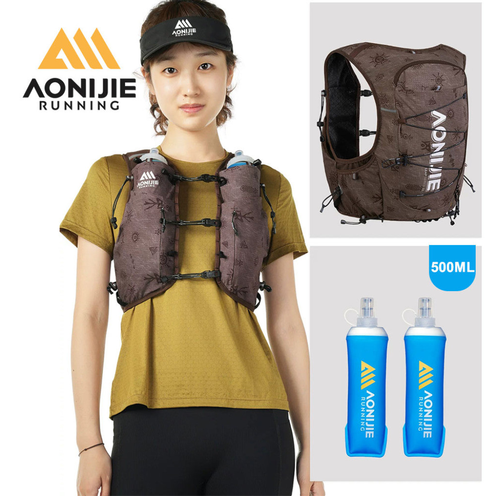 AONIJIE C9119 กระเป๋าเสื้อวิ่งแบบดื่มน้ำได้