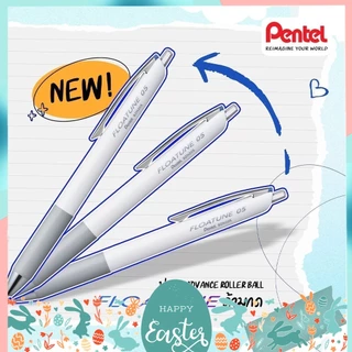 ปากกาเจลและลูกลื่น Pentel Floatune ขนาด 0.5 0.8 และ 1.0 มม. มีไส้เปลี่ยน