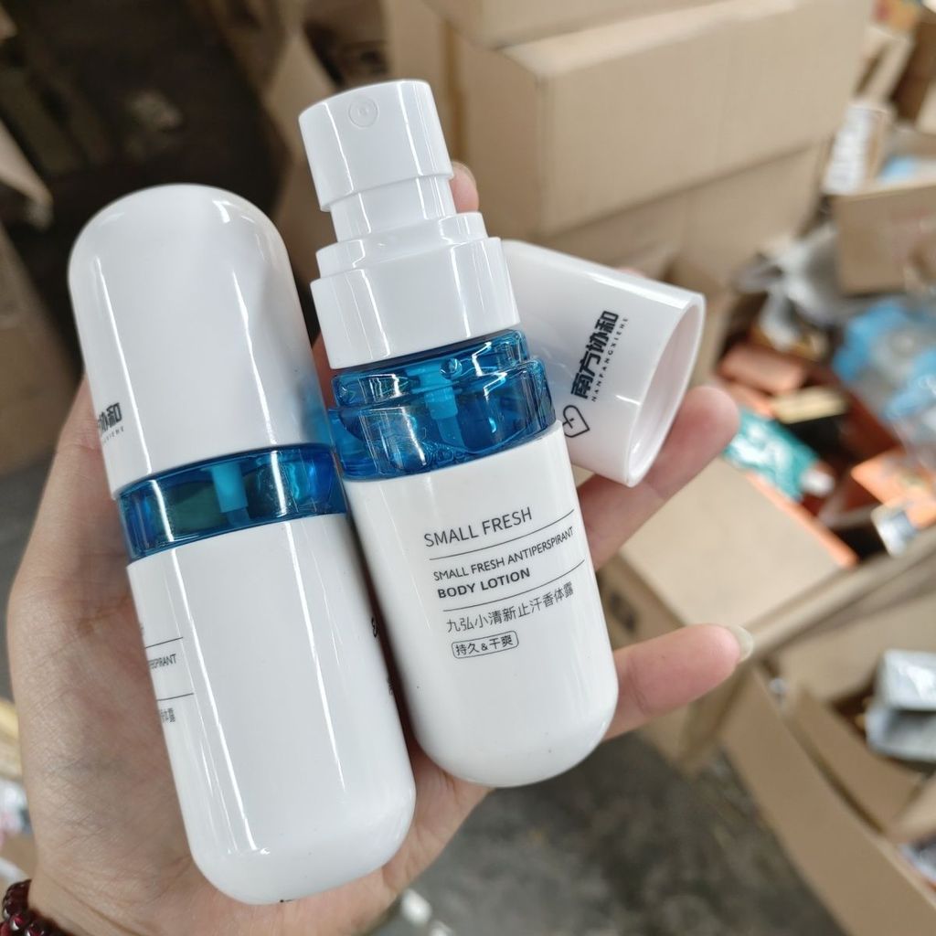 ผม 2 ขวด Jiuhong Fresh Antiperspirant Deodorant Deodorant Dry Fresh Odor 7.31