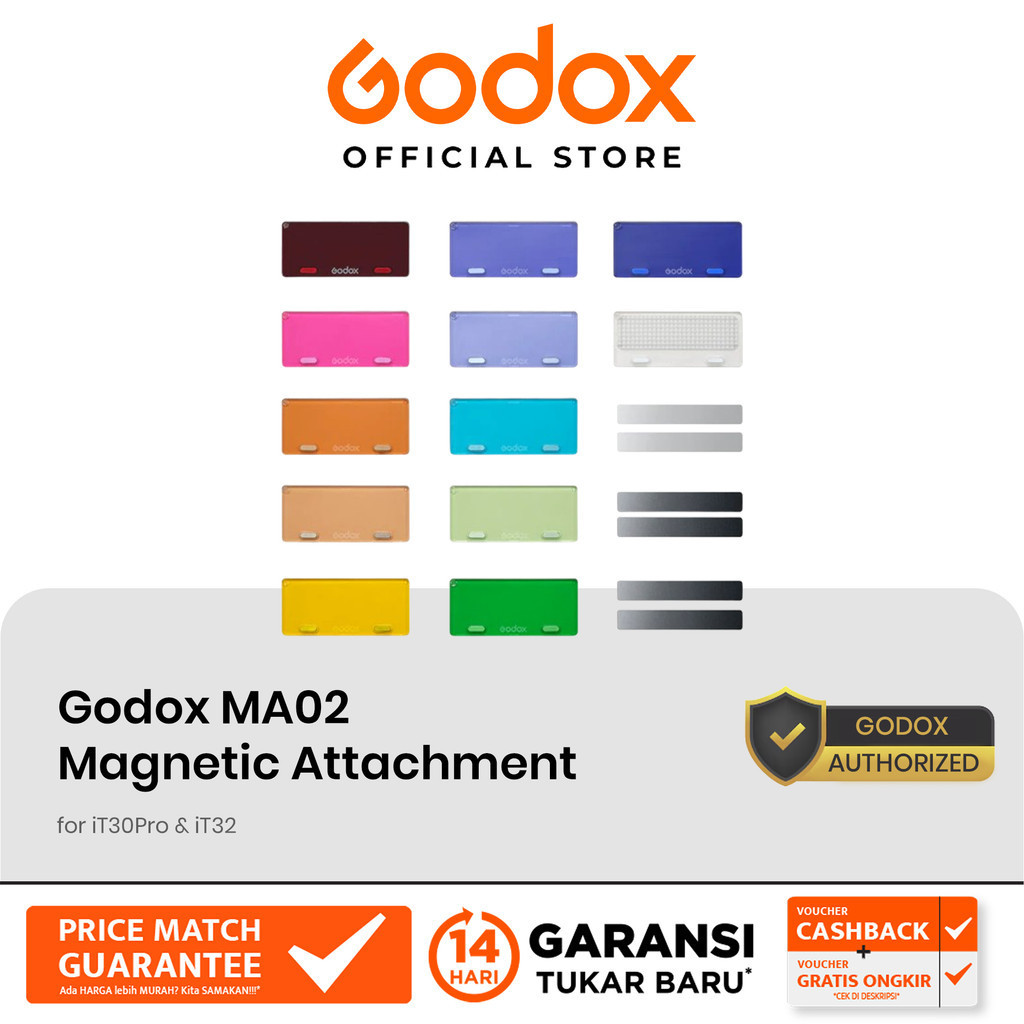 Godox MA02 สิ่งที่แนบมาแม่เหล็กสําหรับ iT30Pro & iT32