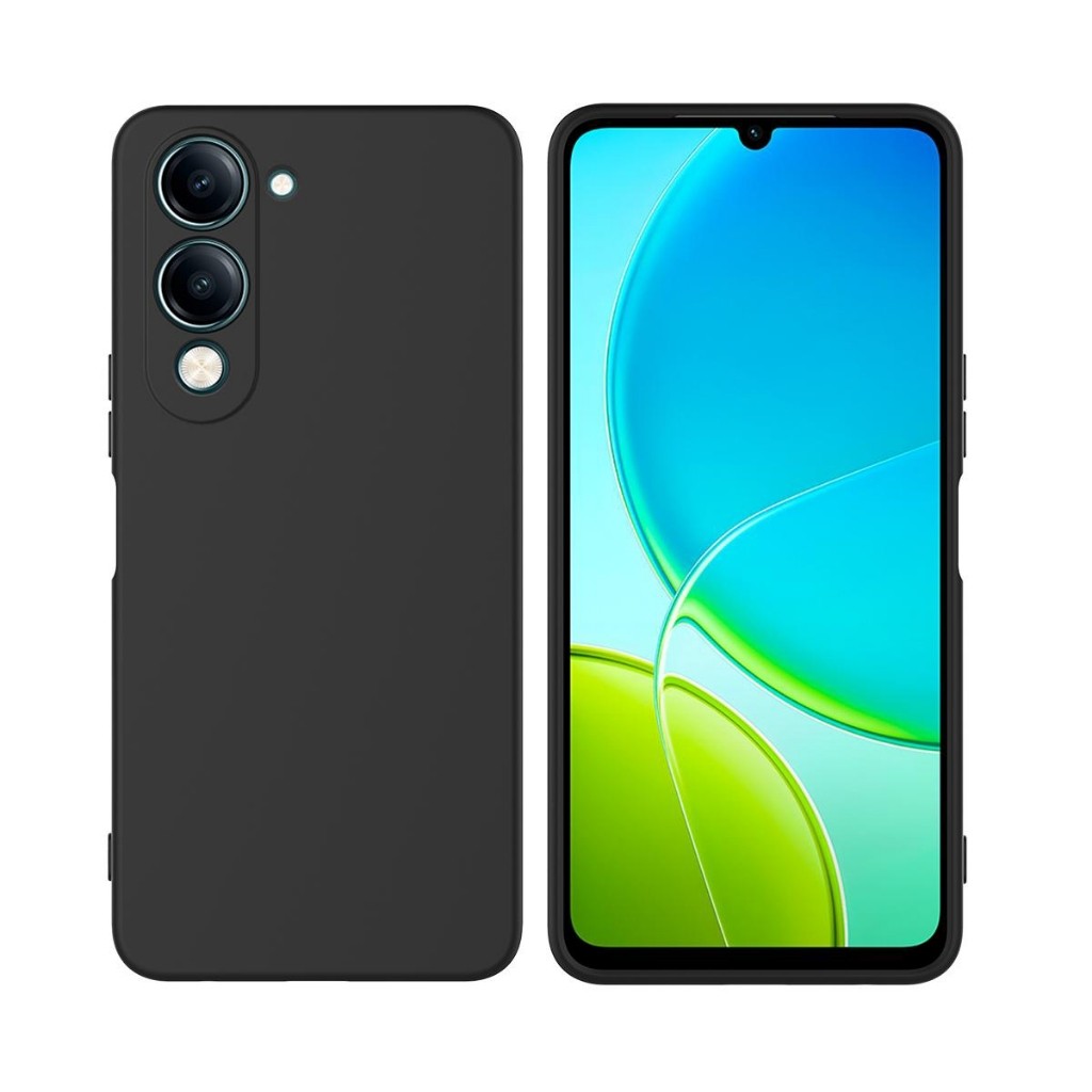 CASE VIVO Y04 Y04S, Y19S GT PREMIUM CASE SLIM MATTE CASE BLACK DOFF