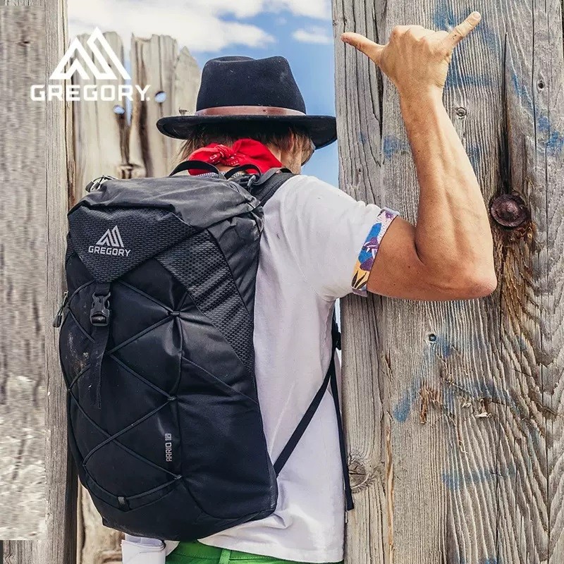 GREGORY GREGORY GREGORY 18L 24L ARRIO ฤดูร้อนกีฬากลางแจ้งเดินทางกระเป๋าเป้สะพายหลังระบายอากาศ