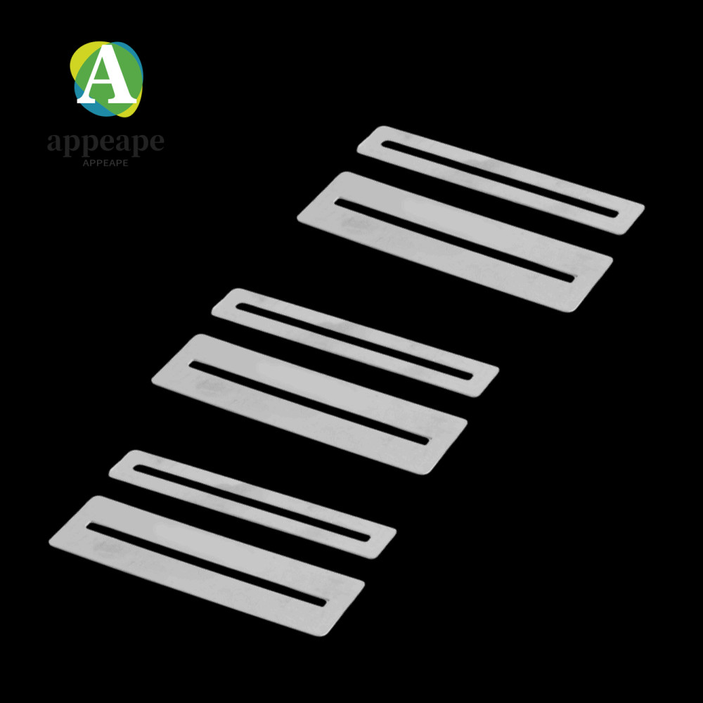 APPEAPE 3 ชุดกีตาร์ Fret Guard, 7.8 ซม.ขนาดเหล็ก Fret Wrap, Professional Silver สี Fret Protector กี