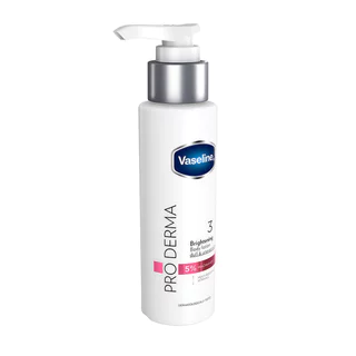 Vaseline วาสลีน โปร เดอร์มา บอดี้ โลชั่น 3 ไบรท์เทนนิ่ง 70 มล.