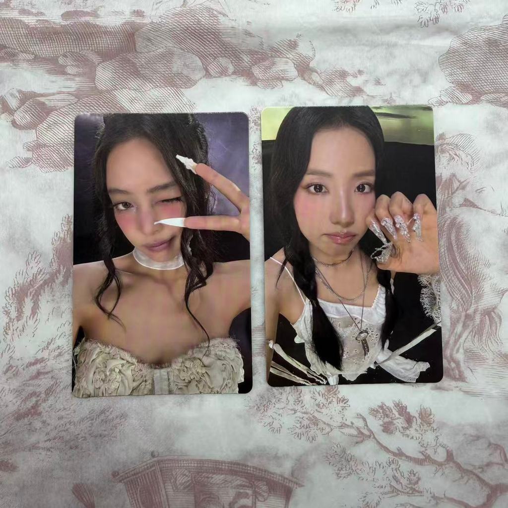 Jisoo Kim jisoo Photocard blackpink Return MINI3 Photocard jennie Park Chae Young