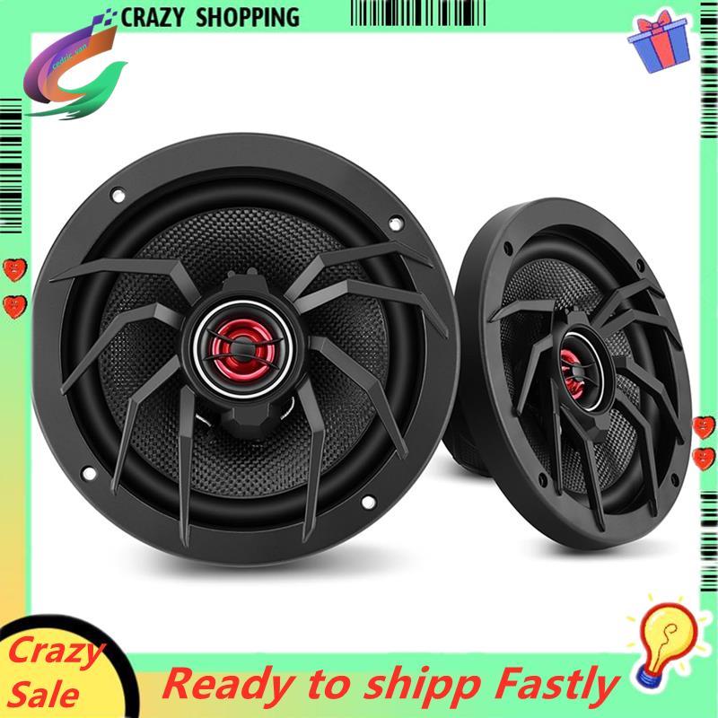 6.5" Coaxial Car Speakers,1000W Max Power,250W RMS,4 Ohm-Plug & Play อัพเกรดสําหรับรถยนต์เก่า (คู่) 