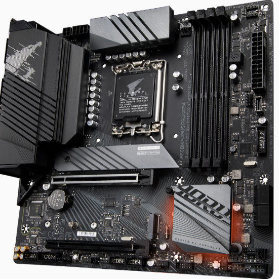 Gigabyte B760M B660M AORUS PRO AX แกะสลักขนาดเล็ก GAMING X Snow แกะสลัก WIFI ELITE