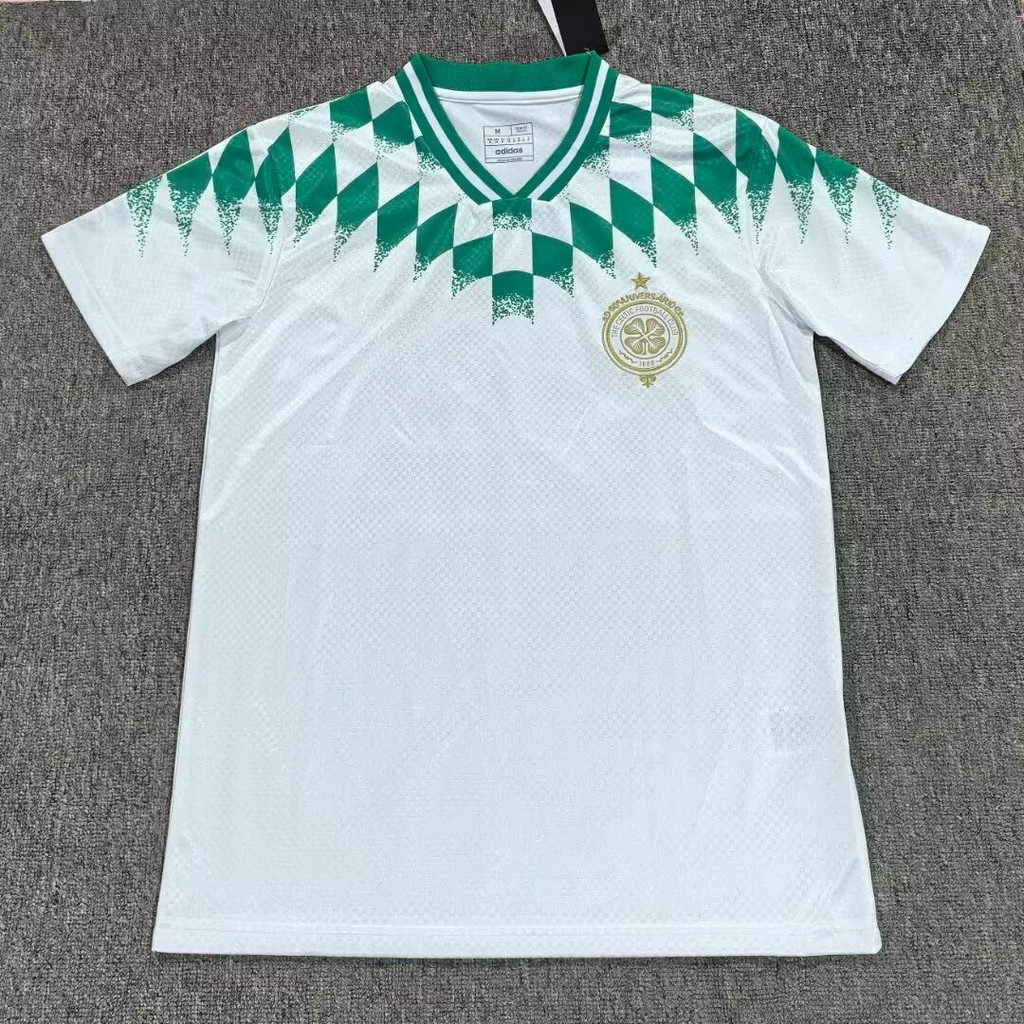 Celtic 1967 UEFA Champions League 60th Anniversary Edition S-4XL ผู้ใหญ่กีฬาฟุตบอลเสื้อยืดเสื้อ S-4X