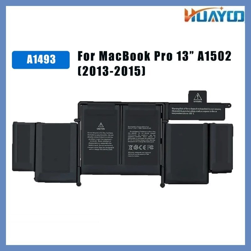 ★A1493 Laptop Battery For MaBook Pro Retina 13 Inch A1502 ME864 ME865