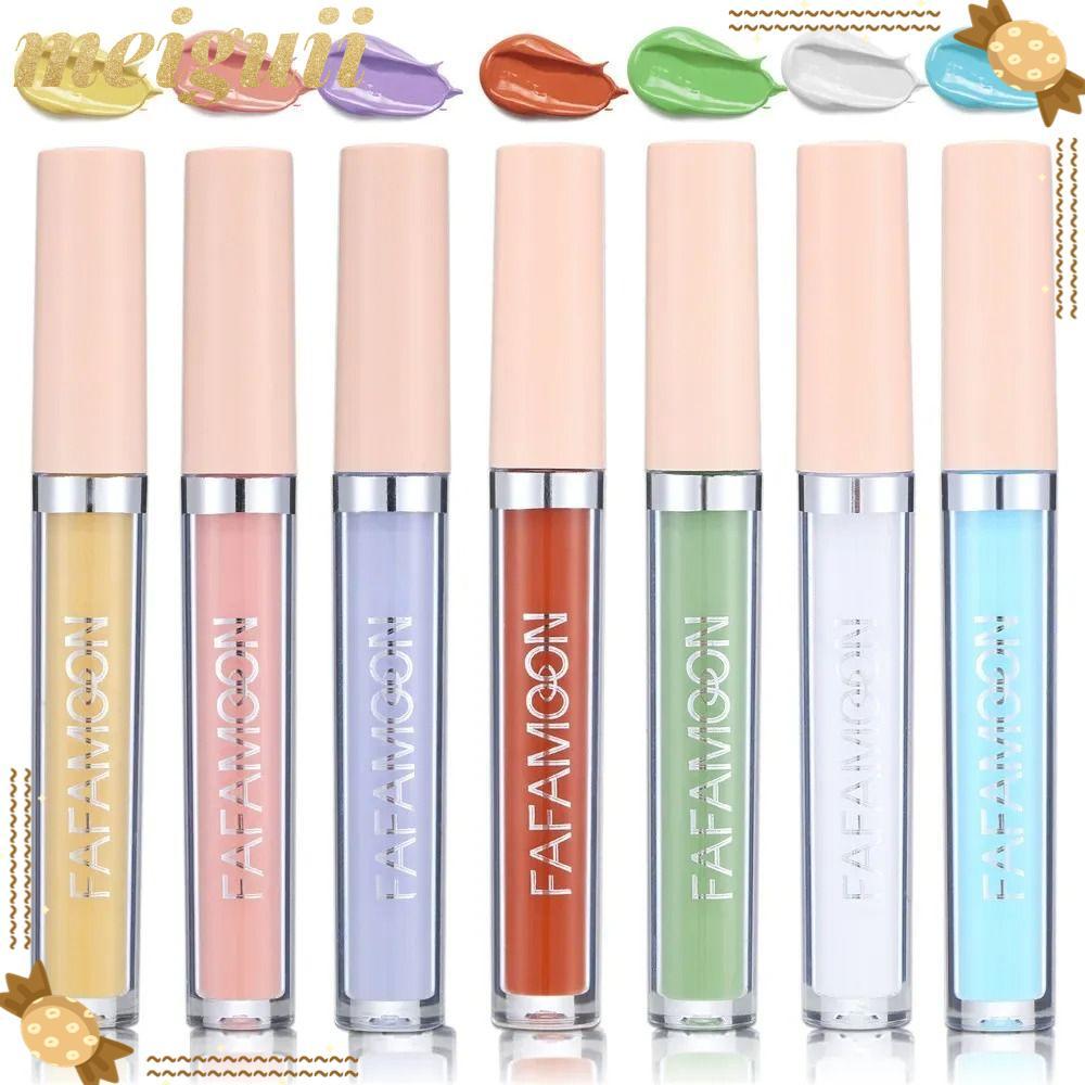 ครีมรองพื้น MEIGUII, 2.5ML Cover Spot Acne Liquid CONCEALER, Face Makeup Dark Circles Full Coverage 
