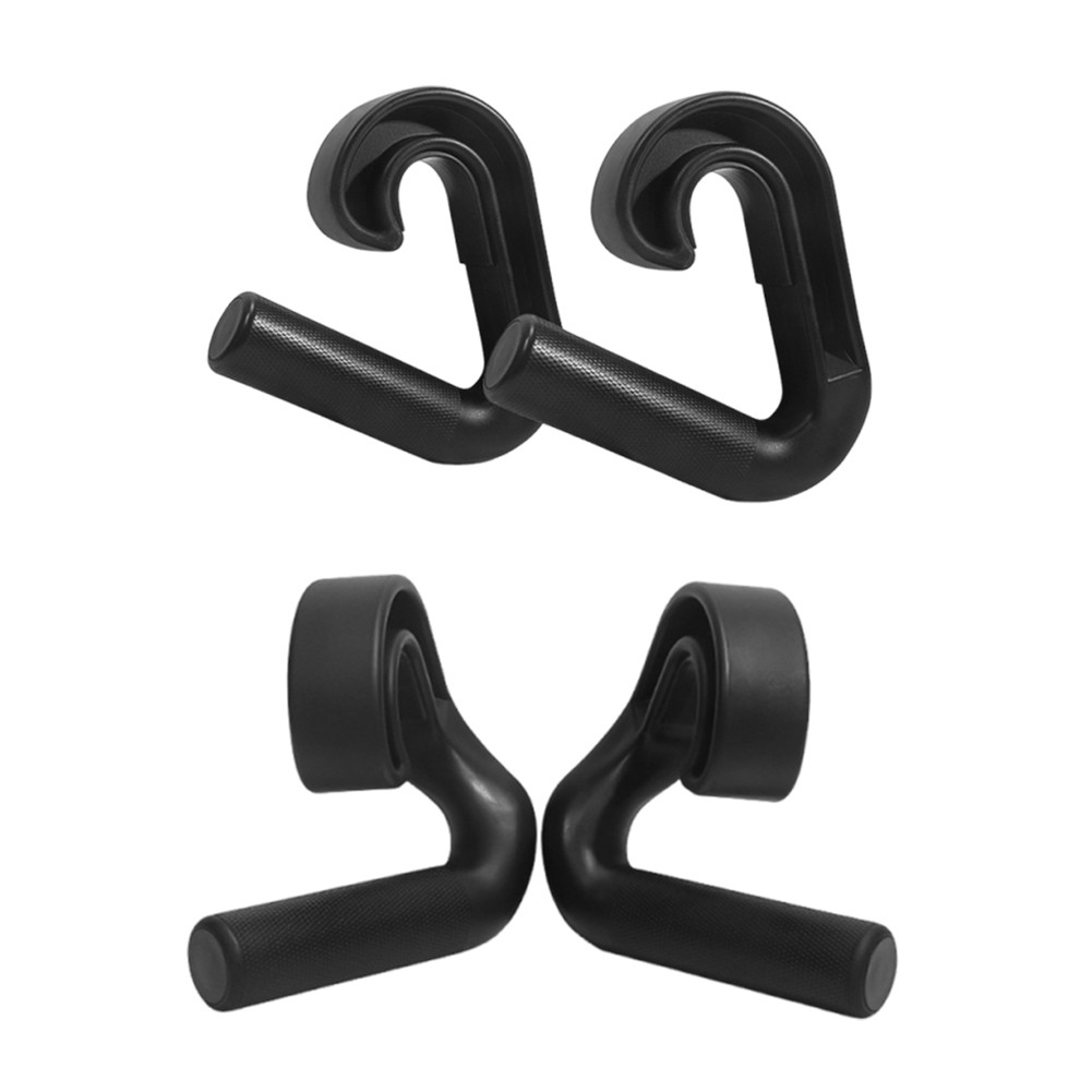 Ღ Neutral Grip Handle Hook Fitness Handle Pulls Up Handle สําหรับ Barbell Pull-up Bars