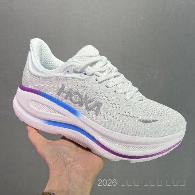 Hoka Bondi 9 รองเท้ากีฬาผู้ชายและผู้หญิง Hoka Bondi 8 รองเท้าวิ่ง 1162012-CYWH 9PUY