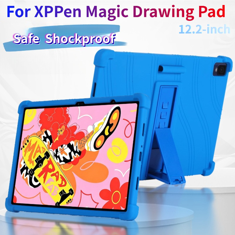 เคสสําหรับ XPPen Magic Drawing Pad12.2 Safe Armor กันกระแทก XPPEN pad 12.2 นิ้ว 2026 Stand tab cover