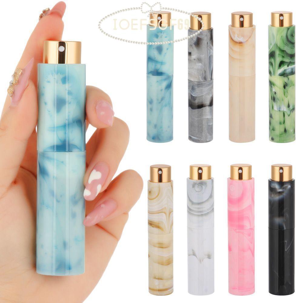 IOEFSGF69 10ML ขวดสเปรย์น้ําหอม Mini Empty Aluminium Atomizer