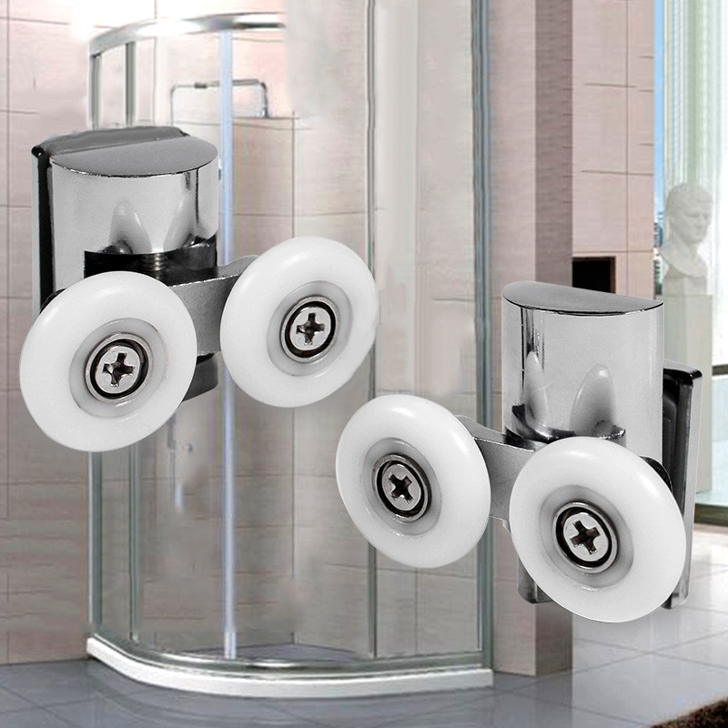 【iTools】Wheel Bottom Bathroom Runners Hardware Accessories Upper/lower 23mm TopHot Sale